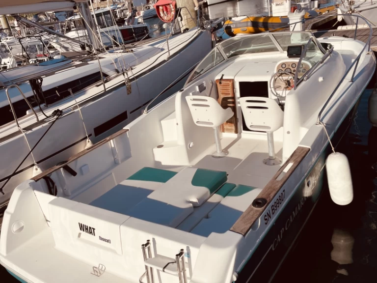 Jeanneau Cap Camarat 725 WA charter bareboat or captained in  Larmor-Plage