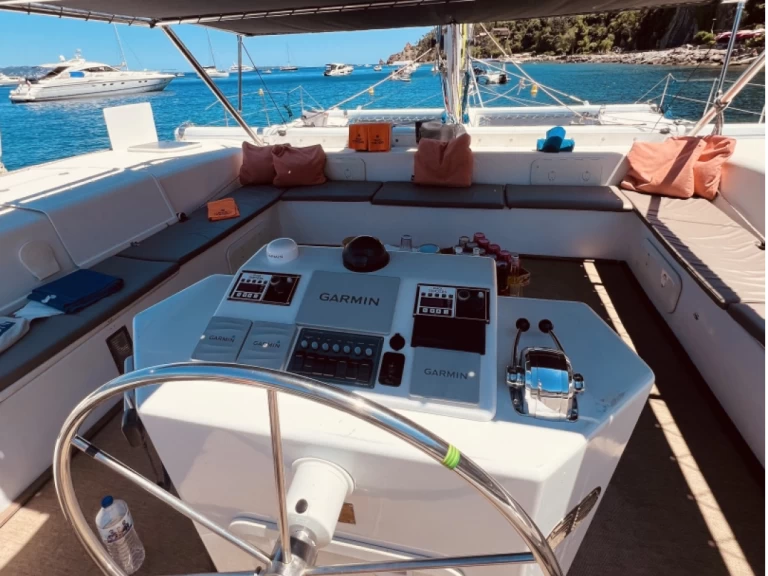 Bareboat Rental Catamaran Lombardini with a boat licence