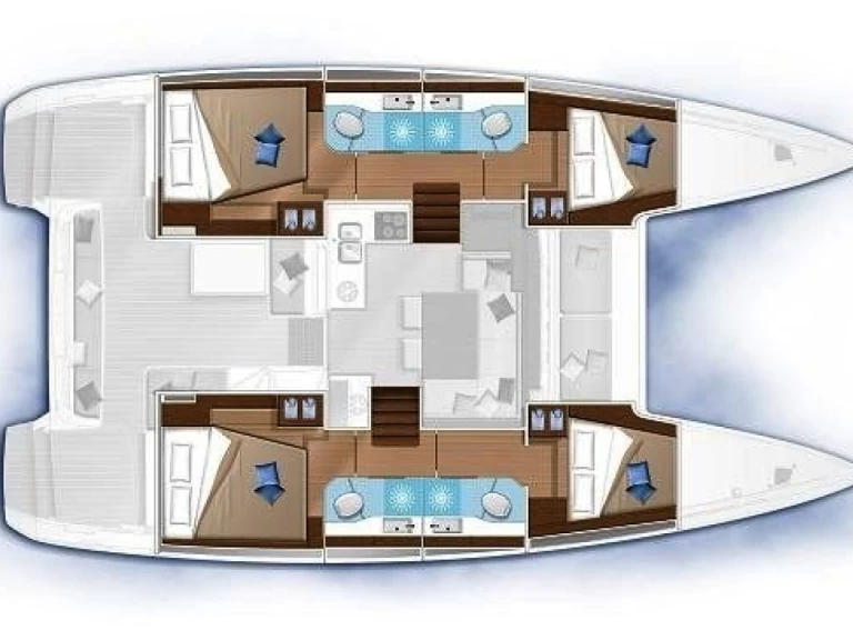 Catamaran rental with or without captain Lagoon Neo Klima