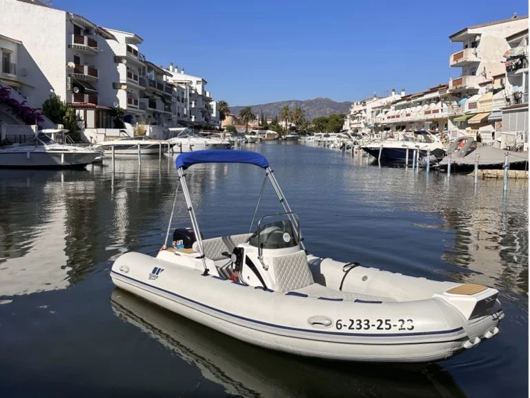 RIB rental in Santa Margarida - Tiger 480 sportline