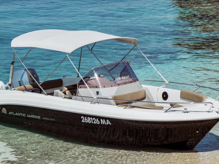 Motorboat rental in Podgora - Atlantic open 670