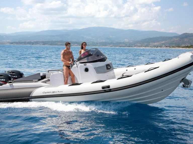 Bareboat Rental RIB Ranieri with a boat licence