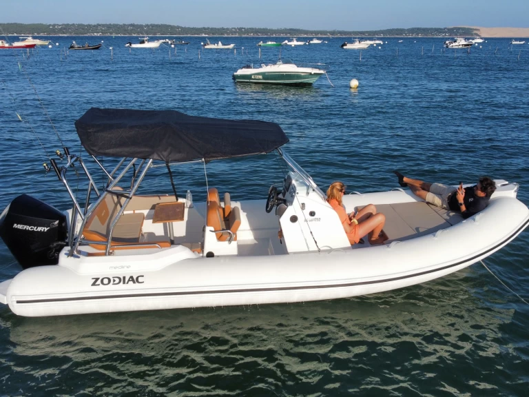 RIB rental with or without captain Zodiac Arcachon