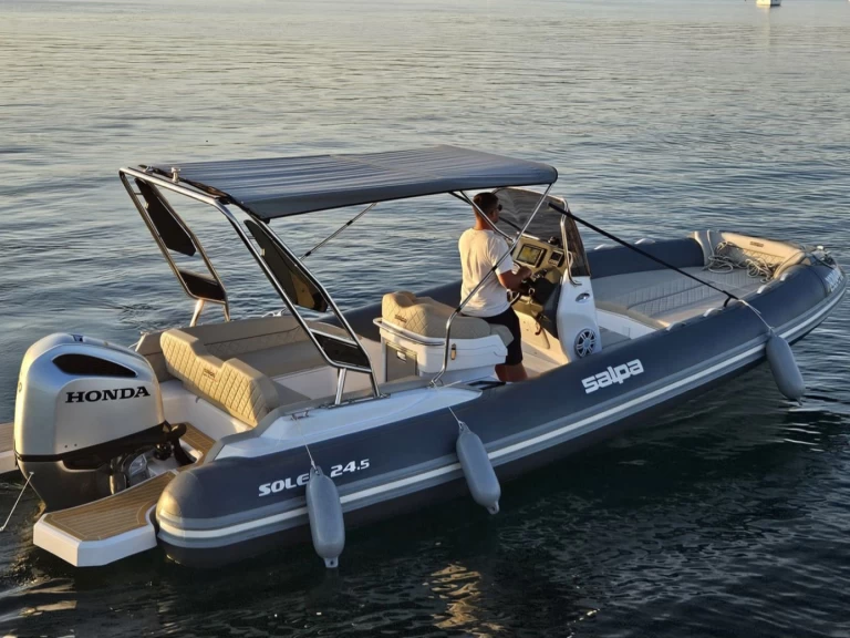 RIB rental in Biograd na Moru - Salpa Soleil 24,5