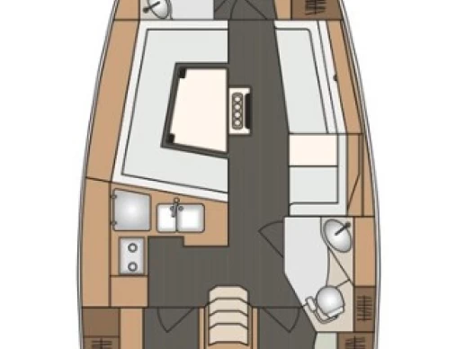 Elan Impression 40 charter bareboat or captained in  Trogir