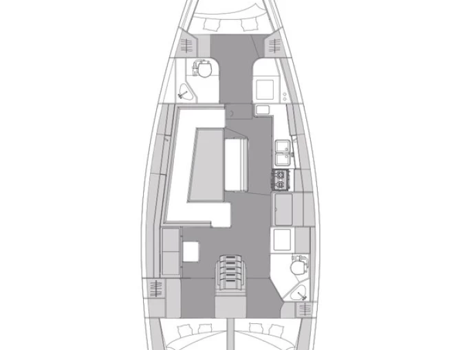 Sailboat rental with or without captain Elan Trogir