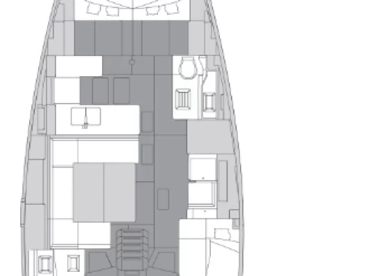 Sailboat rental in Trogir - Elan Impression 50.1