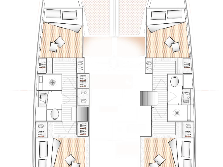 Catamaran rental in Trogir - Excess Excess 11