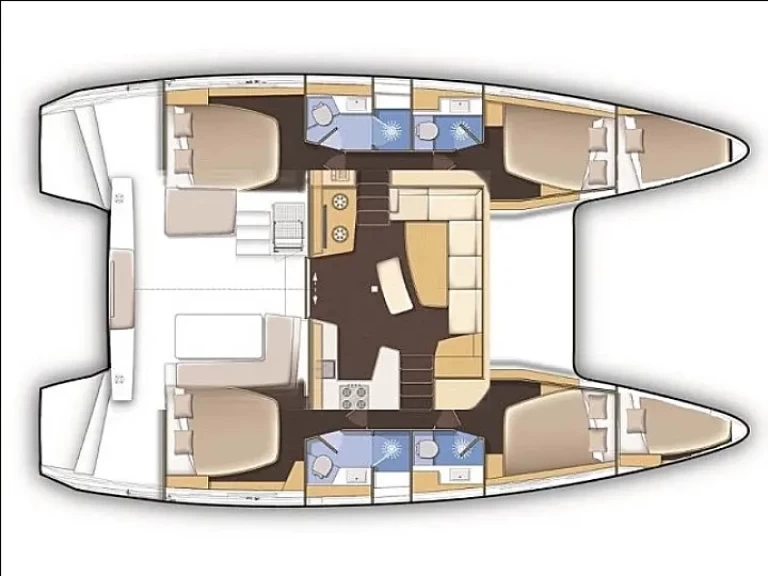 Catamaran rental with or without captain Lagoon Fethiye