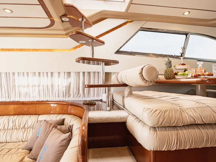 Motorboat rental with or without captain Ferretti Glyfada
