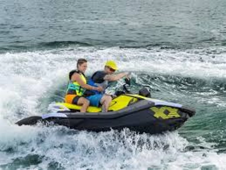 Bareboat Rental Jet ski Sealine with a boat licence