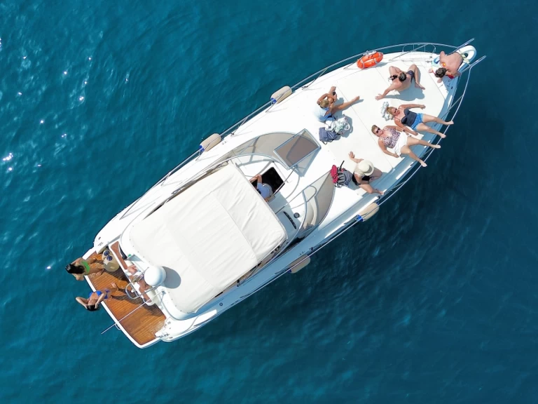 Cranchi Zaffiro 34 charter bareboat or captained in  Salerno
