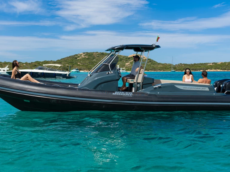 RIB rental with or without captain Joker Boat Porto Cervo