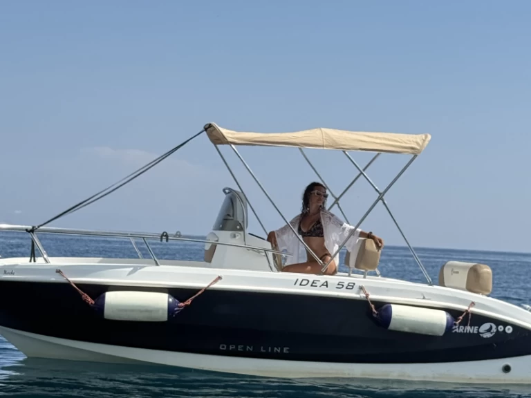 Motorboat rental with or without captain Idea Marine Riva Ligure