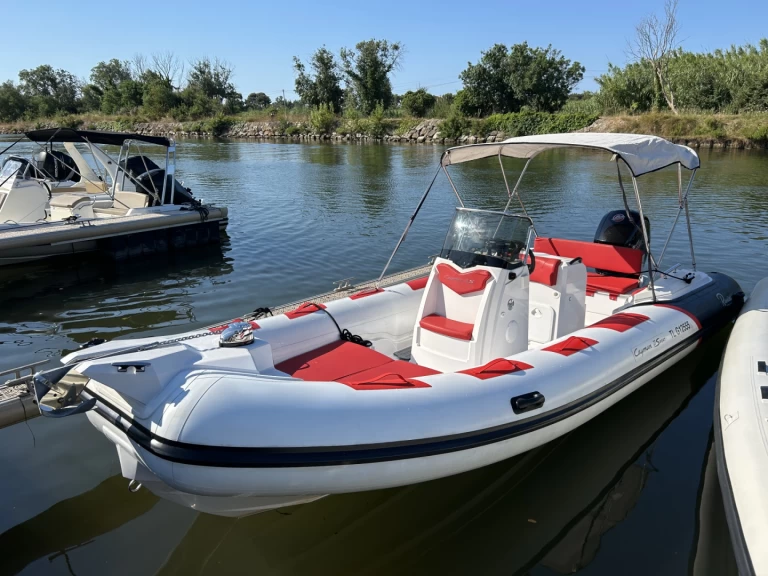 Bareboat Rental RIB Ranieri with a boat licence