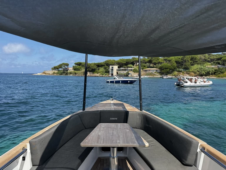 Bareboat Rental Motorboat Fjord with a boat licence