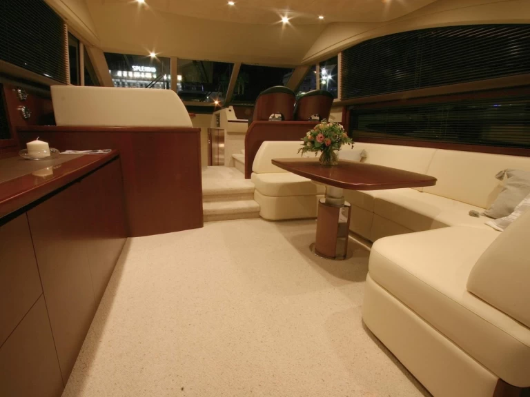 Princess Princess 54 charter bareboat or captained in  Antibes