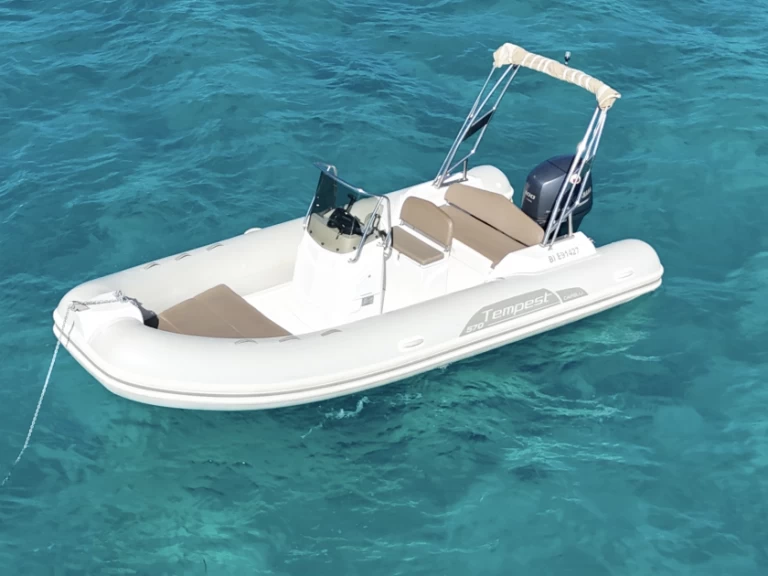Capelli Tempest 570 Luxe charter bareboat or captained in  Port Saint Florent