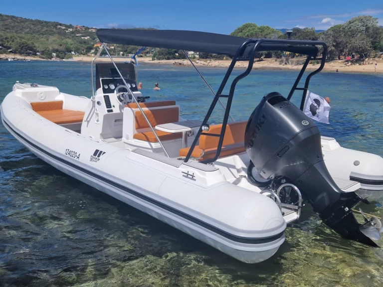 Bareboat Rental RIB Tiger with a boat licence