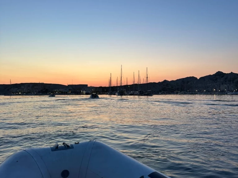 Bareboat Rental RIB Lomac with a boat licence