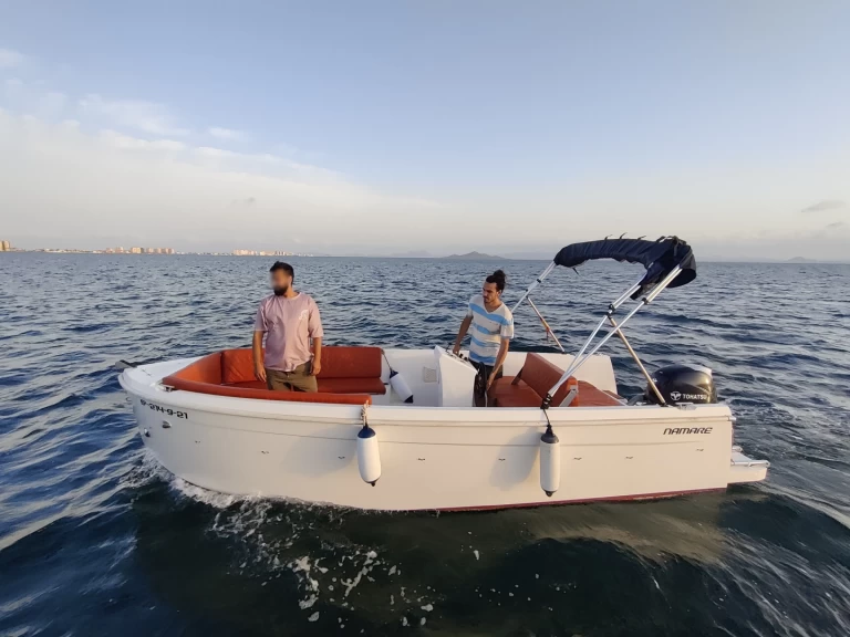Motorboat rental with or without captain Namare Puerto de Mazarrón (City)