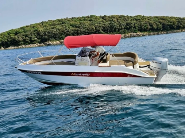 Motorboat rental with or without captain Marinello Funtana-Fontane