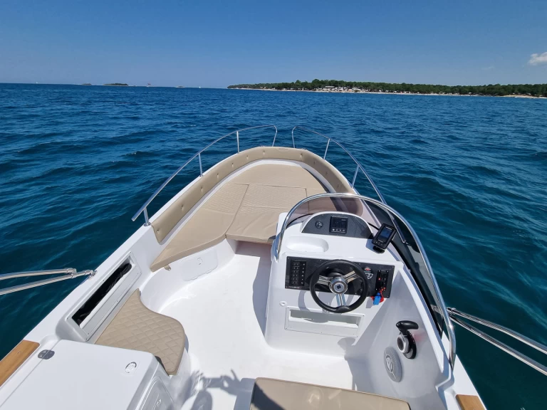 Marinello Eden 22 charter bareboat or captained in  Funtana-Fontane