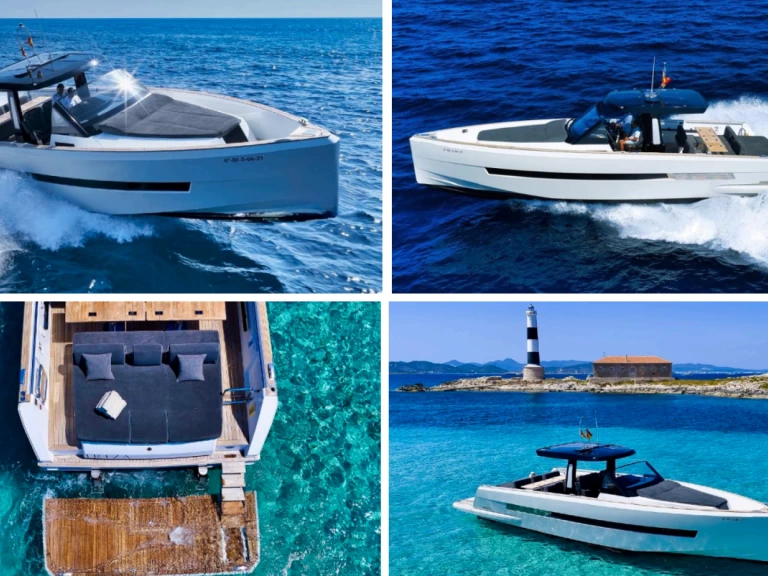 Fjord Fjord 44 Open charter bareboat or captained in  Ibiza Town