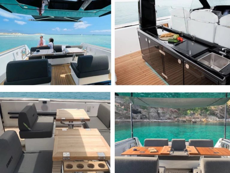 Yacht charter Ibiza Town cheap Fjord 44 Open