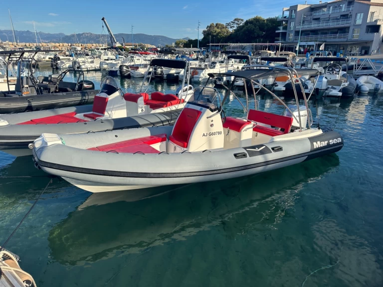 MAR SEA MARSEA 650 charter bareboat or captained in  Porto Pollo