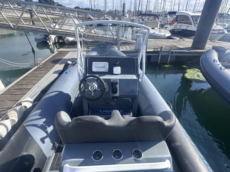 Bareboat Rental RIB Highfield with a boat licence