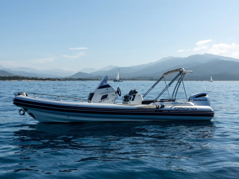 RIB rental in Porto Pollo - Grand Boats GRAND 750 GOLDEN LINE