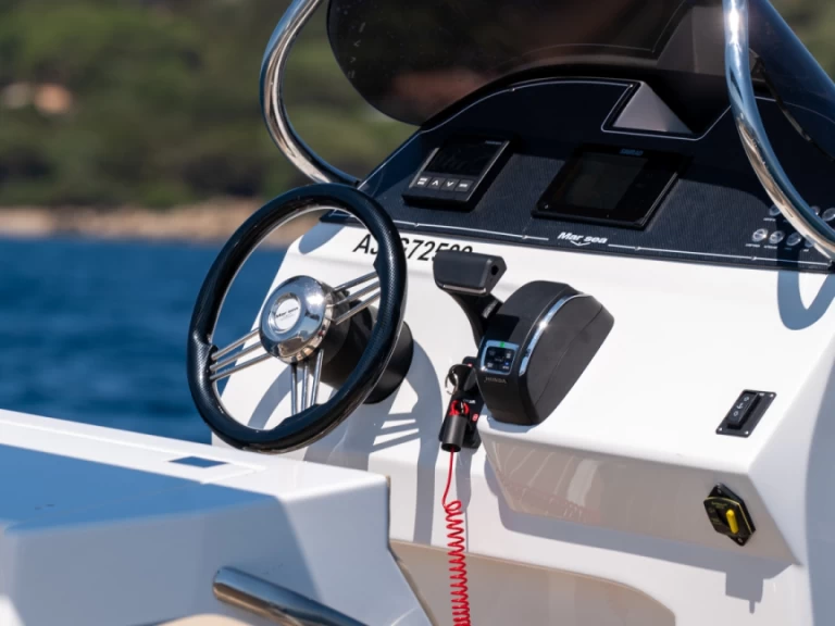 Bareboat Rental RIB Marsea with a boat licence
