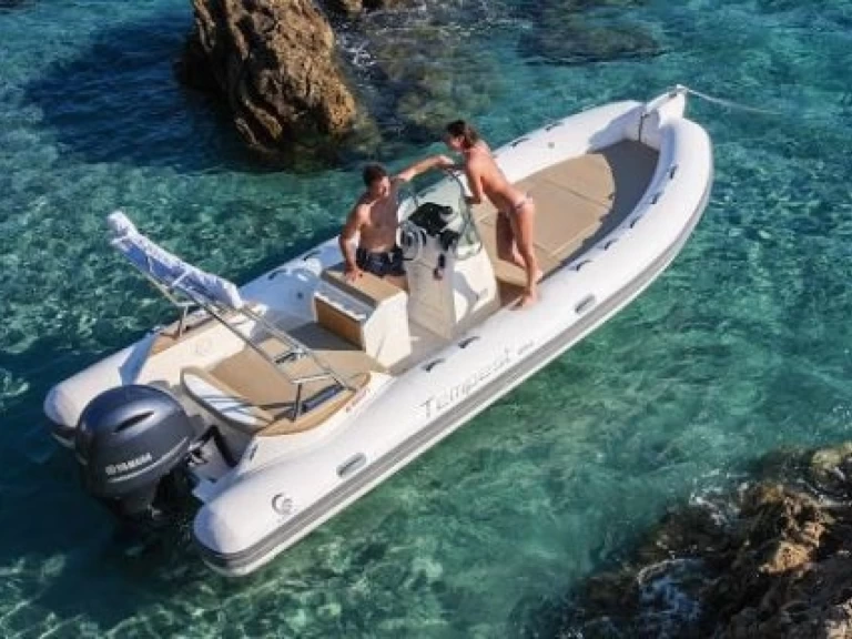 Capelli Tempest 650 charter bareboat or captained in  Port Grimaud