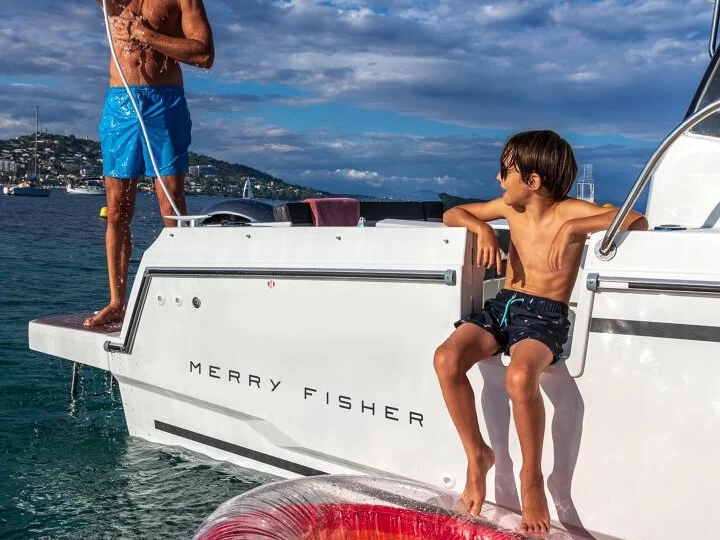 Jeanneau Merry fisher 795 S2 charter bareboat or captained in  Saint-Raphaël