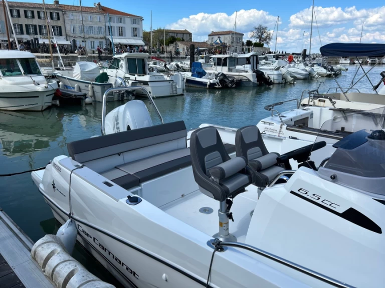 Jeanneau Cap Camarat 7.5 CC Serie 3 charter bareboat or captained in  La Flotte