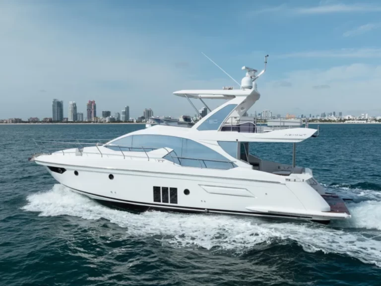 Yacht charter Miami cheap Azimut 50 Fly