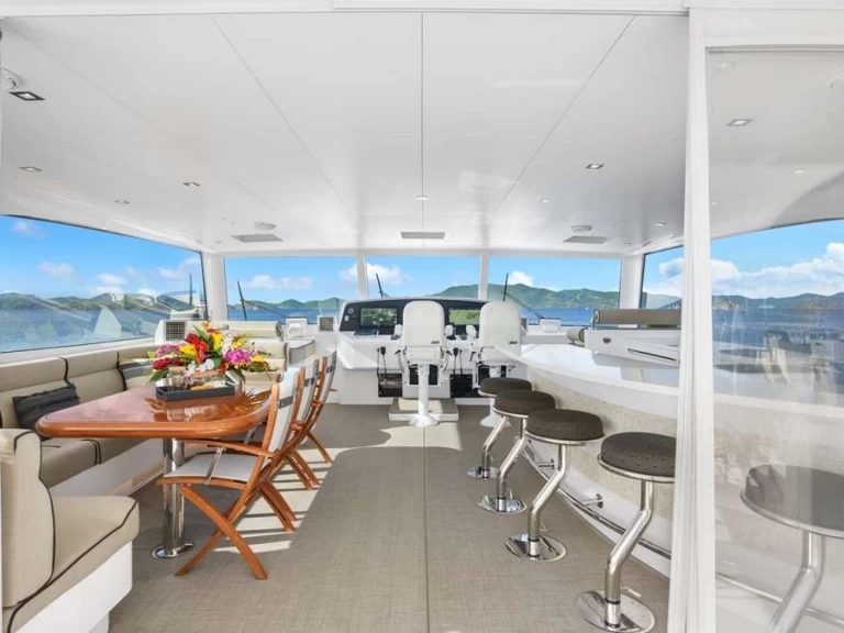 Horizon SEAGLASS 74 charter bareboat or captained in  Nassau