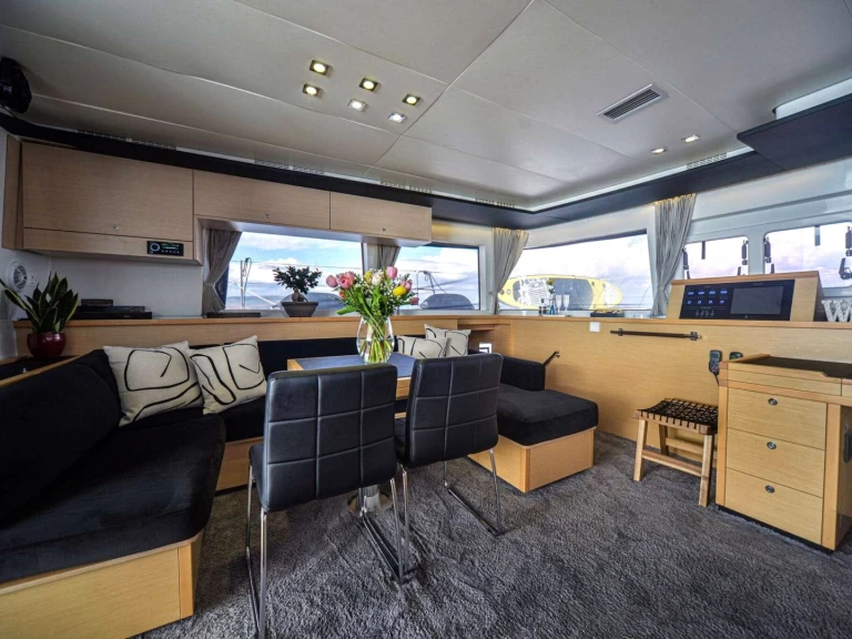 Lagoon AURA charter bareboat or captained in  Dodecanese