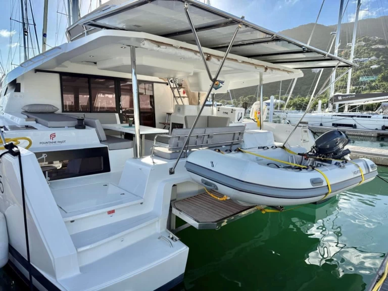 Bareboat Rental Catamaran Fountaine Pajot with a boat licence