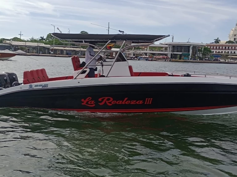 Motorboat rental with or without captain SINGER Cartagena