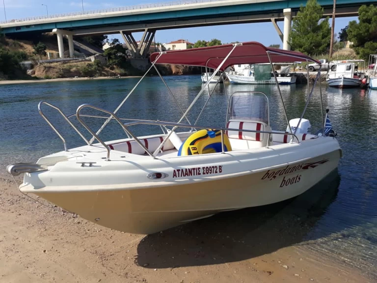 Karel Open charter bareboat or captained in  Nea Potidaia