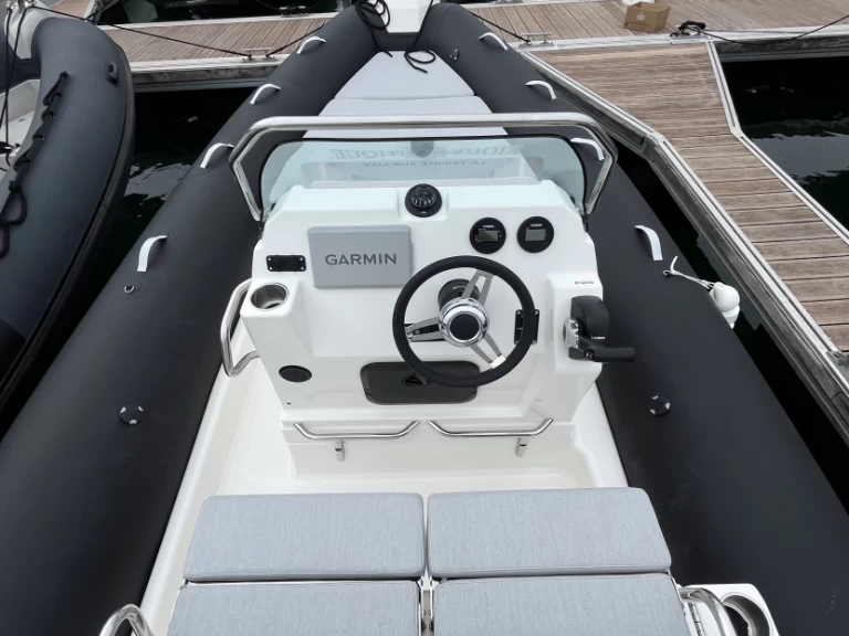 Bareboat Rental RIB Zodiac with a boat licence