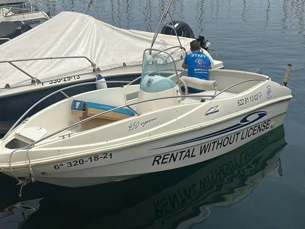 Motorboat rental in Aguadulce - Astromar 450