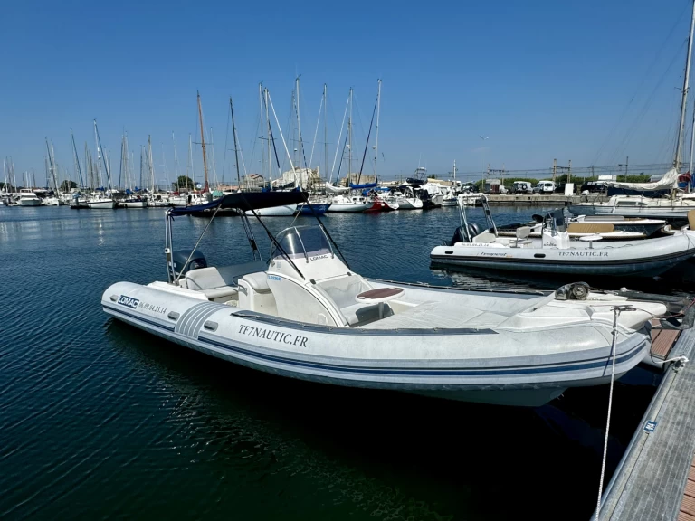 RIB rental with or without captain Lomac Sète