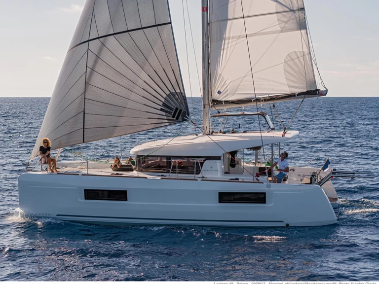 Catamaran rental with or without captain Lagoon Golfo Aranci