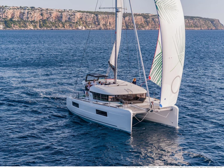 Bareboat Rental Catamaran Lagoon with a boat licence