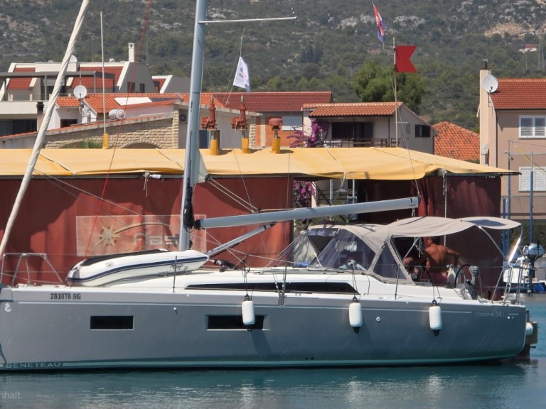 Bénéteau Oceanis 34.1 charter bareboat or captained in  Rogoznica