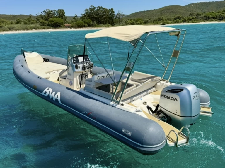 Bwa Sport 26 GT charter bareboat or captained in  Hyères