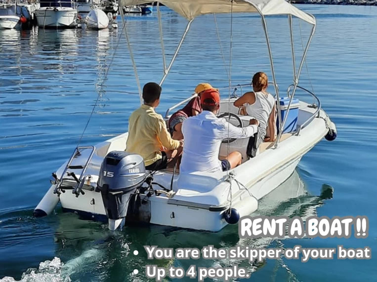 Motorboat rental with or without captain Astec Fuengirola